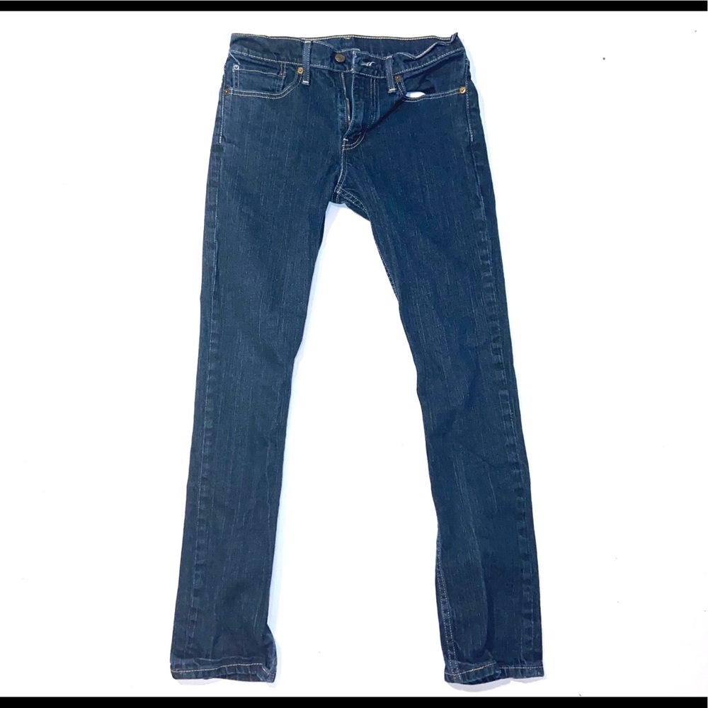 Men’s Levi Jeans, Darkish Blue